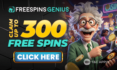 300 Free Spins - No Wagering Required