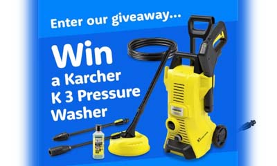 Win a Karcher Pressure Washer