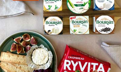 Win a Ryvita Thins and Boursin Cream Cheese Bundle