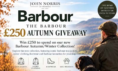 Win a Barbour Winter Clothes Bundle