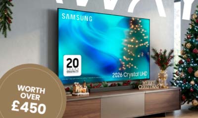 Win a Samsung 65 inch 4k Smart TV